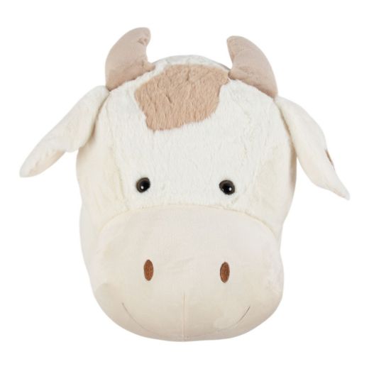 Wand Kopf Kuh off white XL