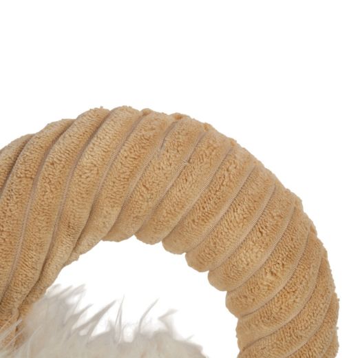 Wandkop Ram off white 33cm