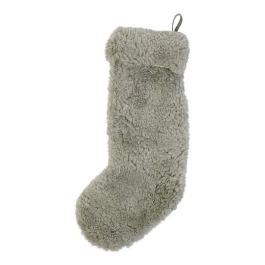 Chaussette de Noël Nouvelle-Zélande gris 25x50cm