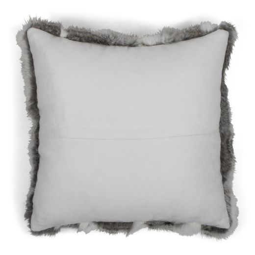 cushion rabbit mix grey 40x40cm (oryctolagus cuniculus)