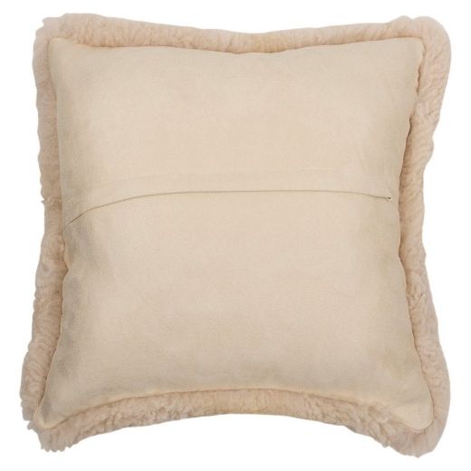 kissen neuseeland schaf cremefarben 40x40cm