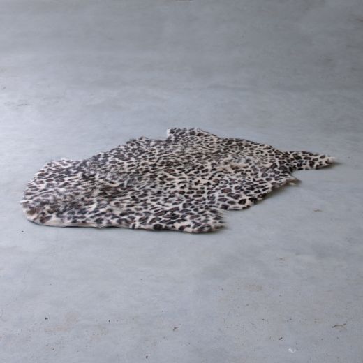 fell ziege leopard braun 60x90cm*