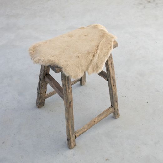fell kaninchen beige 40cm