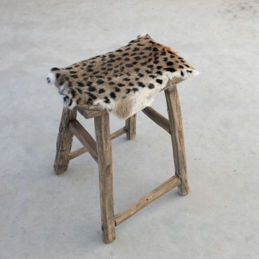 fell kaninchen panther 40cm
