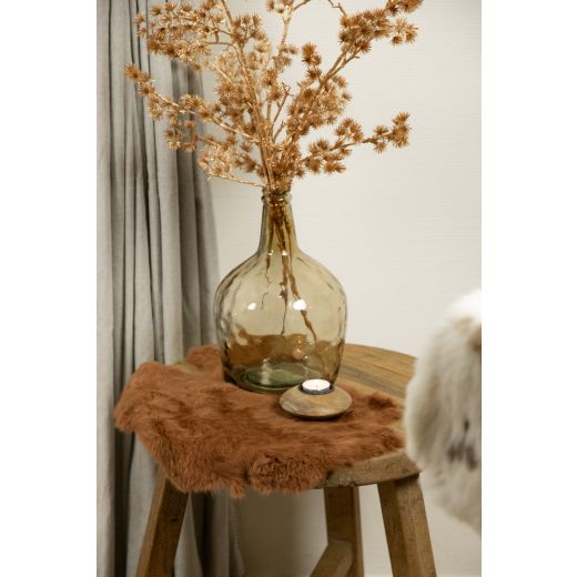 fell kaninchen rost 40cm