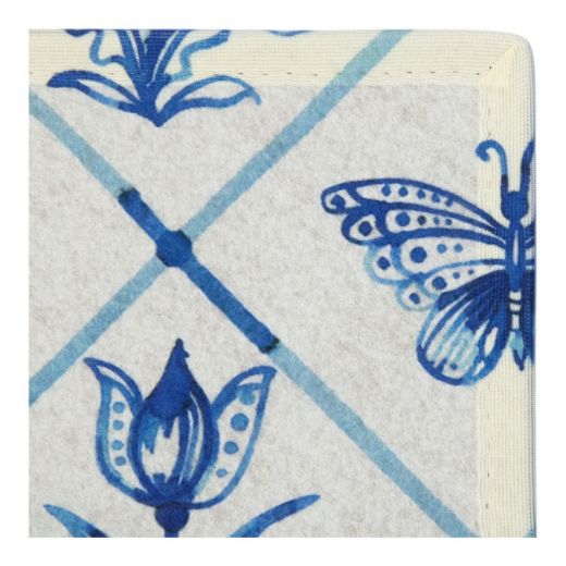 Paillasson Delfts bleu 75x50cm