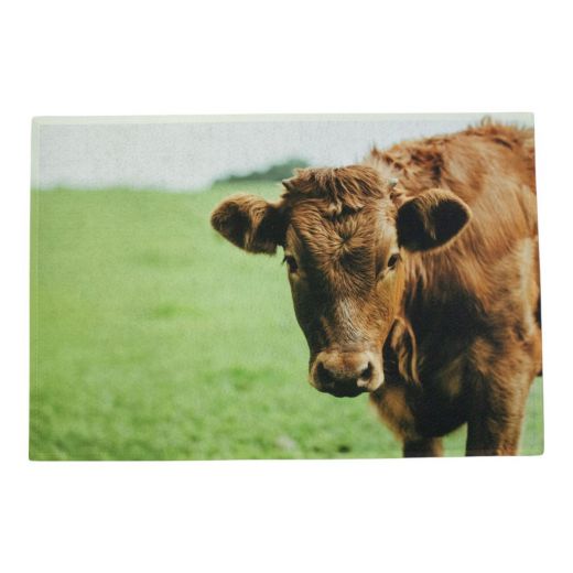 Paillasson Vache dans un pré 75x50cm