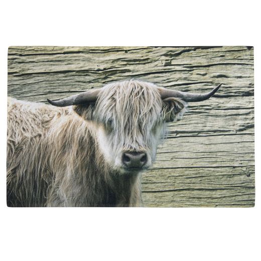 paillasson blonde montagnarde écossaise 75x50cm