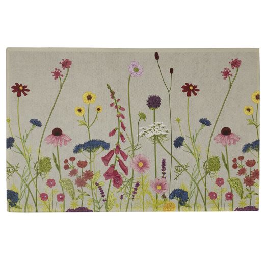 paillasson fleurs sauvages 75x50cm