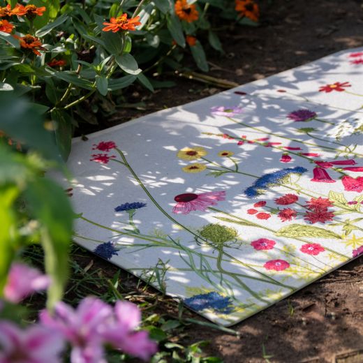 paillasson fleurs sauvages 75x50cm