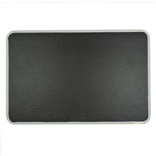paillasson noir daim 75x50cm