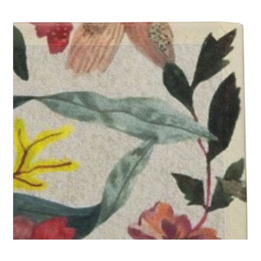 Paillasson Zara fleurs 75x50cm