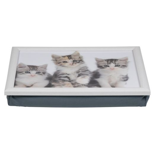 plateau coussin chatons 43cm