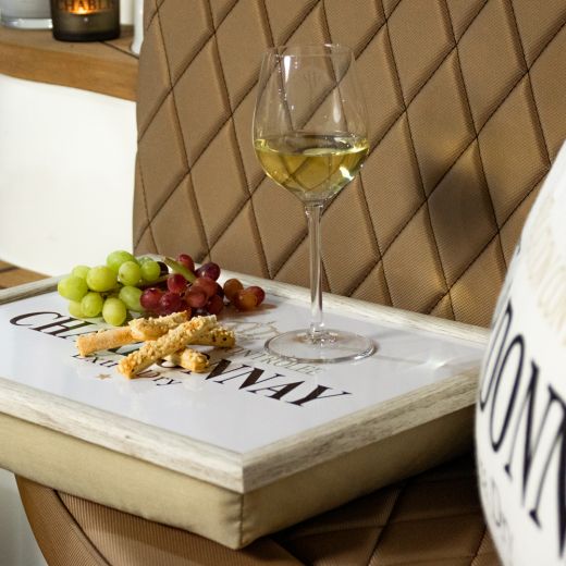 knietablett wein chardonnay weiss 43cm