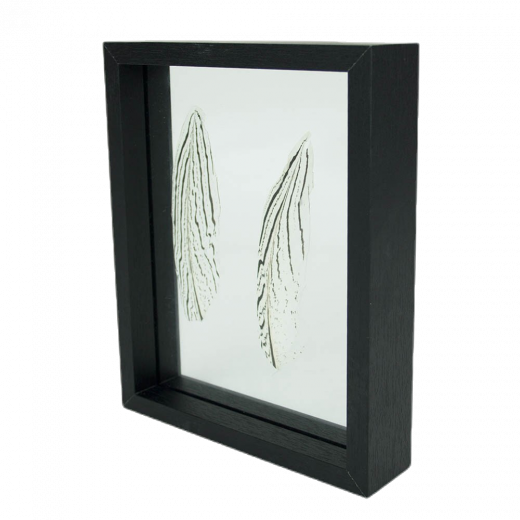 photo frame black floating 27,5x35cm