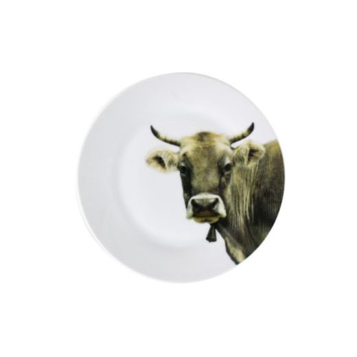 assiette vache suisse 19cm