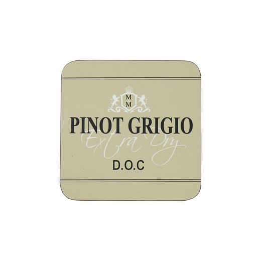 coaster vin pinot grigio beige 10x10cm  (6)