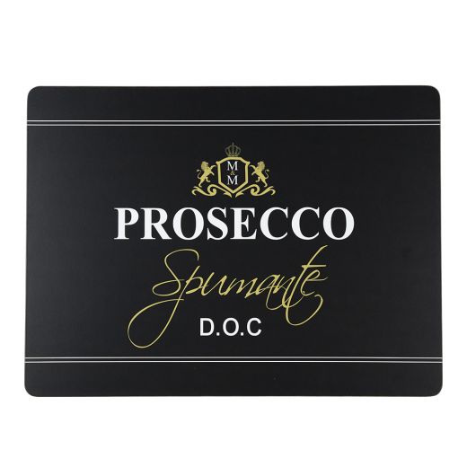 tischset wein prosecco schwarz 30x40cm (4)