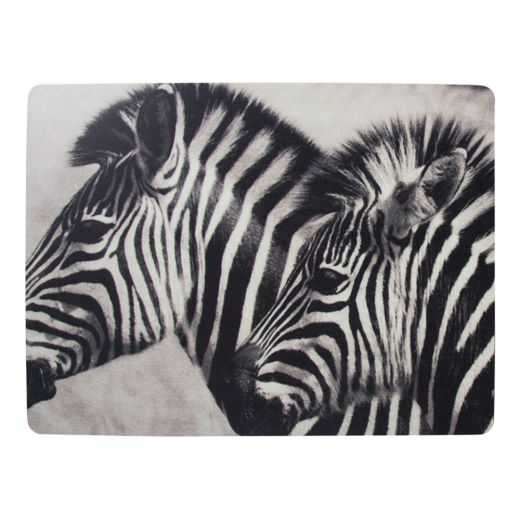 *placemat zebra's 30x40cm (4)*
