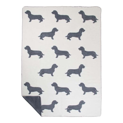 plaid teckel 150x200cm