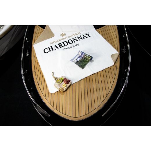 plaid wijn chardonnay wit 150x200cm