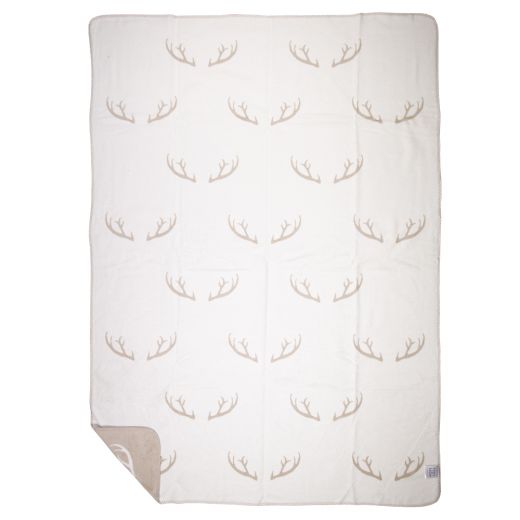 plaid gewei beige xl 150x200cm