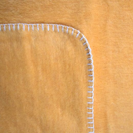 plaid uni geel 150x200cm
