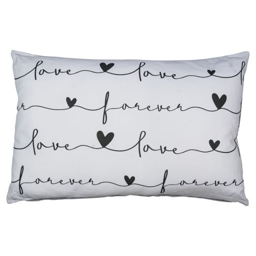 cœur coussin forever love 40x60cm*