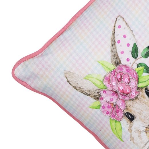 demi coussin lapin 3 35x45cm