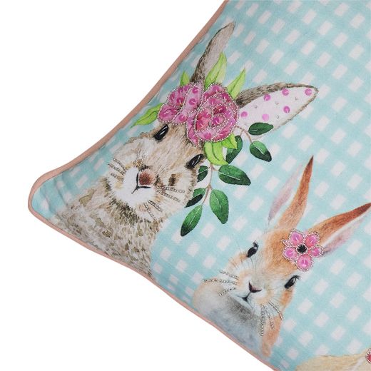 demi coussin lapin 4 35x45cm*