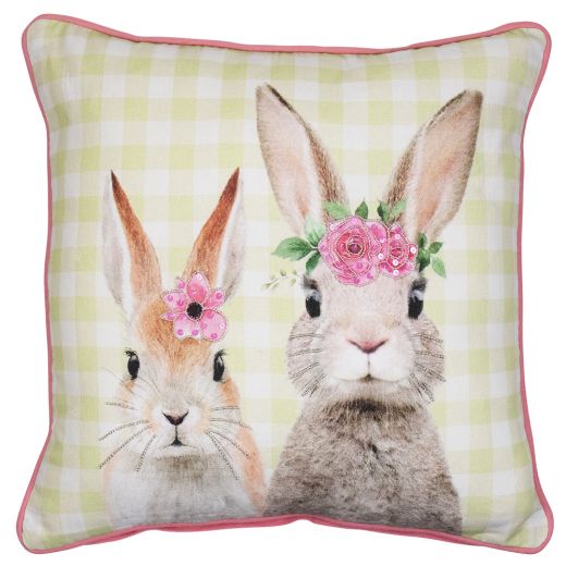 cushion rabbit 2 45x45cm*