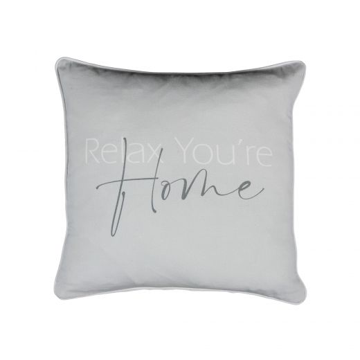 oreiller en coton relax you're home 45x45cm*