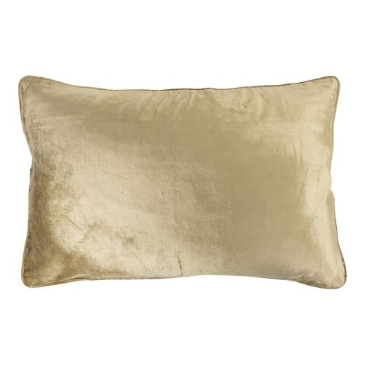 big cushion velvet gold 40x60cm