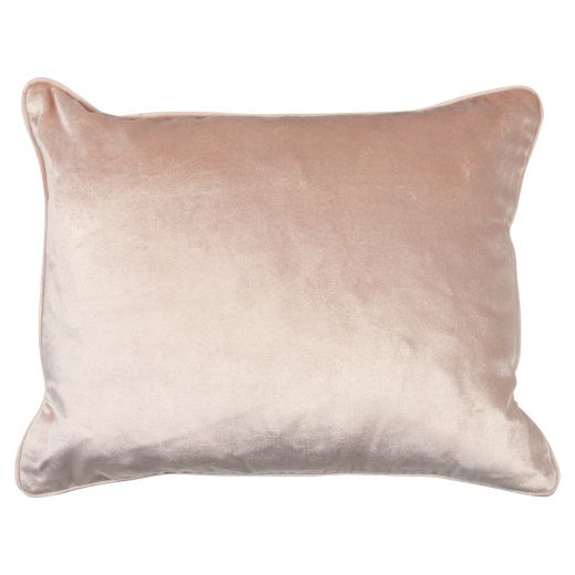 half cushion velvet blush pink 35x45cm*