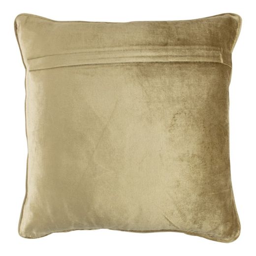 cushion velvet gold 45x45cm