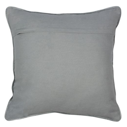 *kussen fluweel grijs olifant 45x45cm*