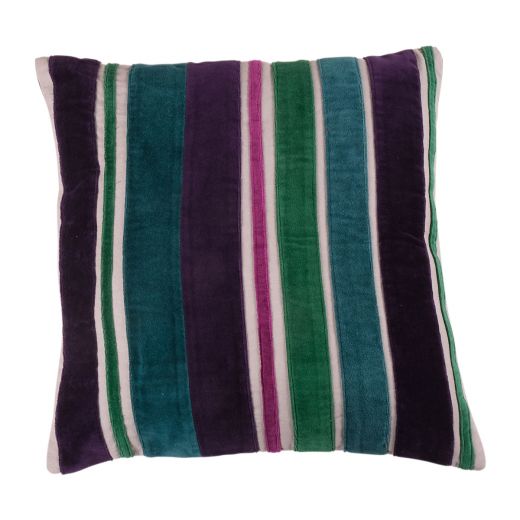 Cushion Stripes 45x45 purple 
