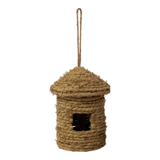 Vogelhuisje zeegras h25 d27cm