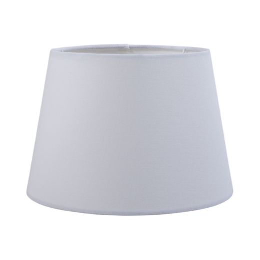 Lampshade in canvaslook fabric off white dia25 h17cm