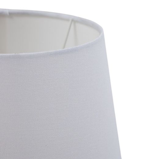 Lampshade in canvaslook fabric off white dia25 h17cm