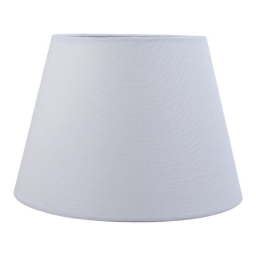 Lampshade in canvaslook fabric off white dia30 h21cm