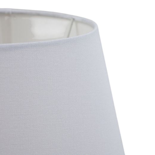 Lampshade in canvaslook fabric off white dia30 h21cm