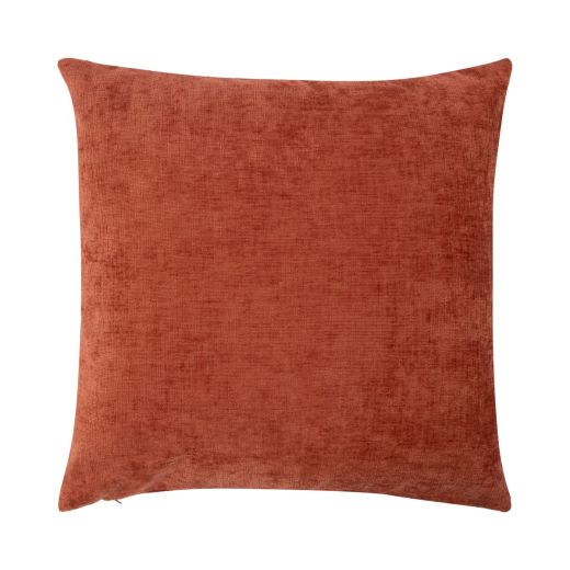 Cushion Embroidered velvet pink 45x45cm