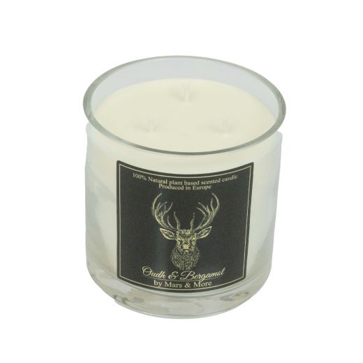 scented candle oudh bergamot h12 d12