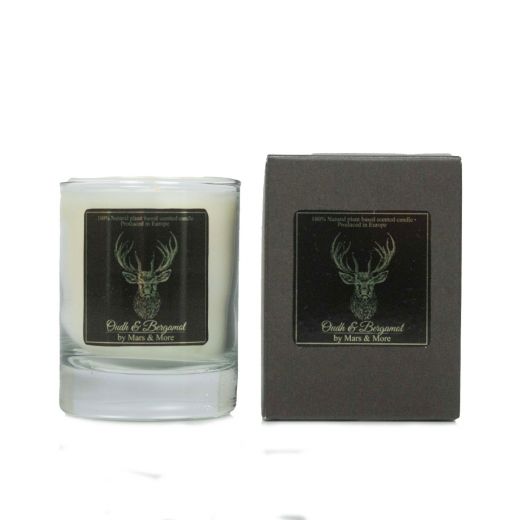 scented candle oudh bergamot h9 d8