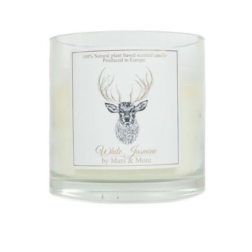 scented candle white jasmine h12 d12