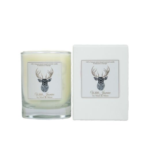 scented candle white jasmine h9 d8