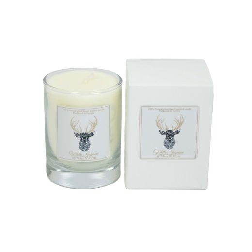 scented candle white jasmine h9 d8