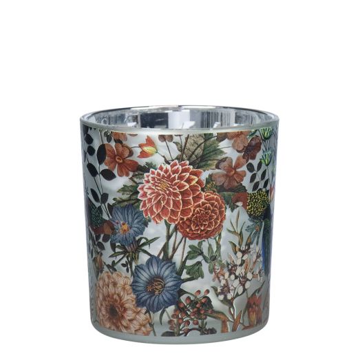 wind light glass fleury dahlias small 8cm