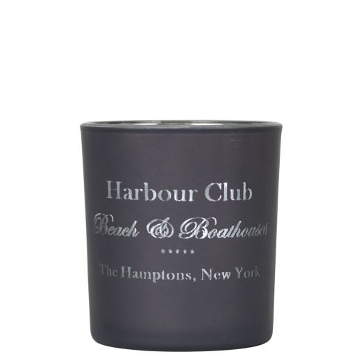 wind light glass harbour club grey small 8cm*